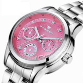 FNGEEN 4006 Ladies Quartz Watch Fashion Luminous Date Display Watch